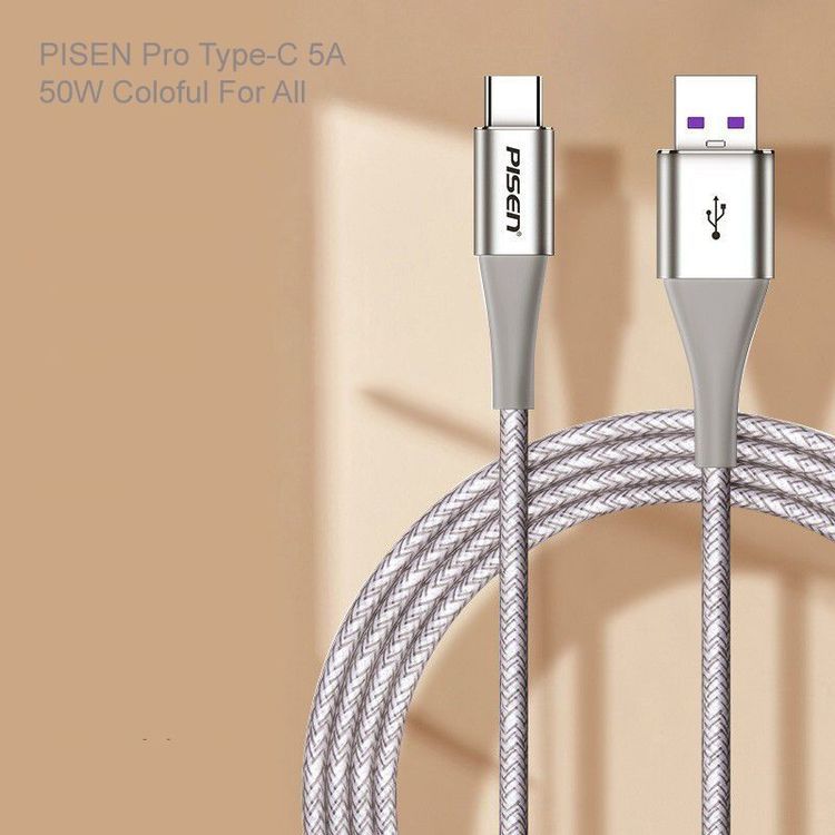 No. 7 - Cáp Pisen USB Type C ProLS-TC09-2000 - 4