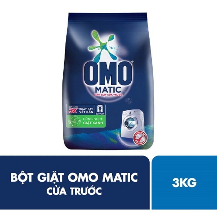 No. 1 - Bột Giặt Omo Matic Cửa Trước 3kg - 2