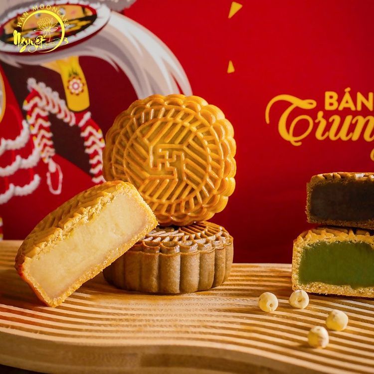 No. 6 - Bánh Trung Thu Trăng Vàng Nguyệt An HAN MOONCAKE - 1