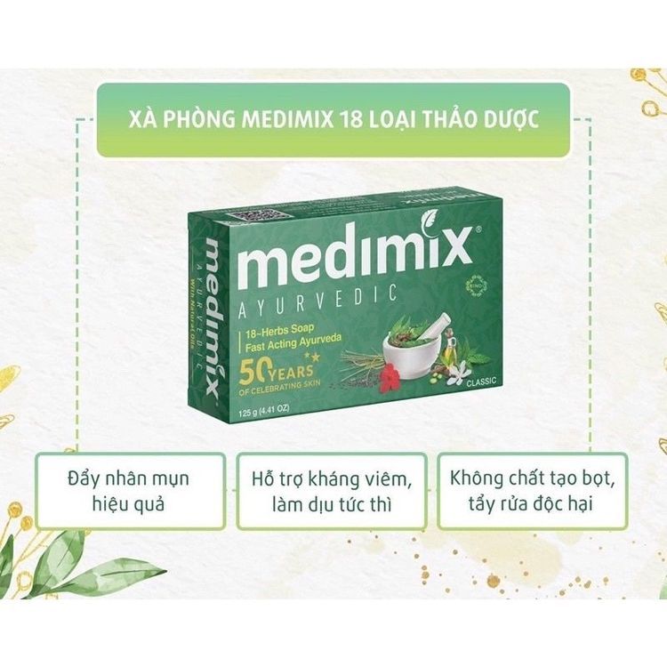 No. 1 - Xà Phòng Trị Mụn Lưng 18 Loại Thảo Dược Ayurvedic - 2