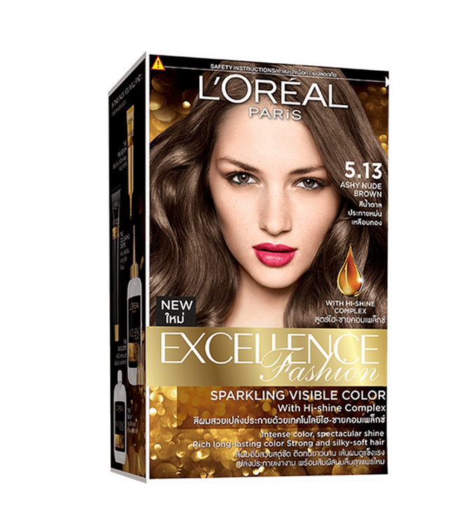 No. 1 - L'Oreal Excellence Fashion - Màu 5.13 - 1