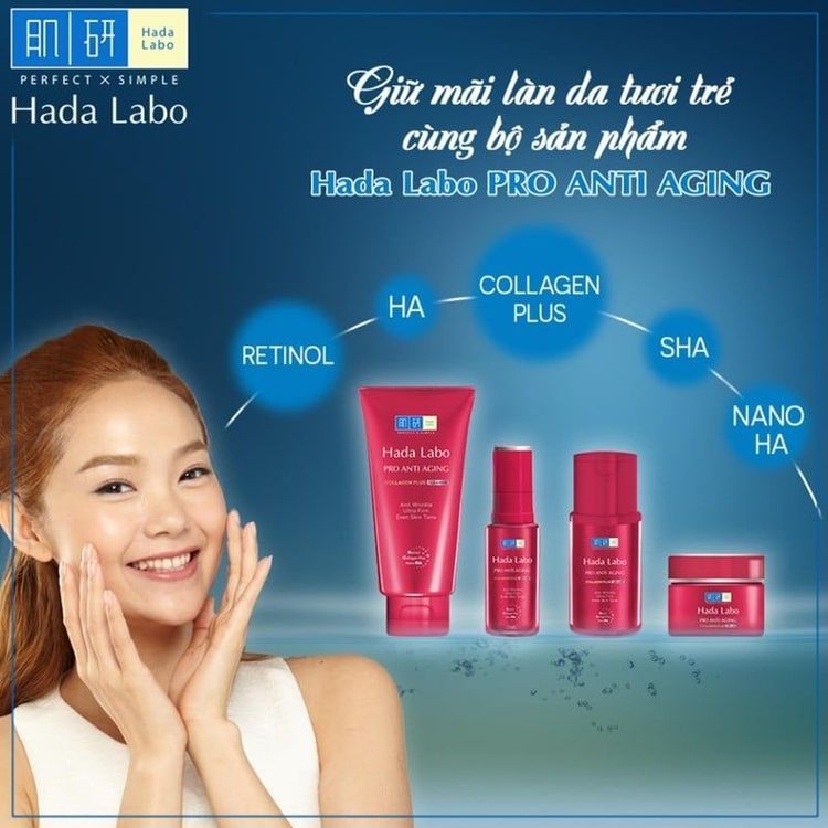 No. 4 - Sữa Rửa Mặt Cải Thiện Da Lão Hoá Da Hada Labo Pro Anti Aging α Lifting Cleanser - 4