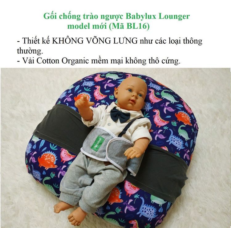 No. 6 - Gối Chống Trào Ngược Cho Bé Babylux Lounger - 6