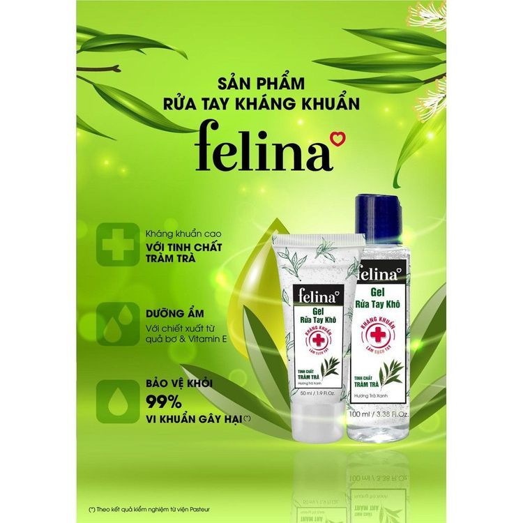 No. 7 - Gel Rửa Tay Khô Felina - 1