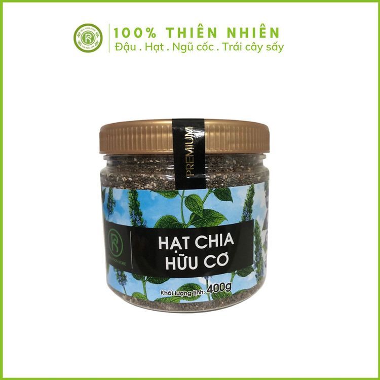 No. 8 - Hạt Chia Đen Hữu Cơ Real Food - 1