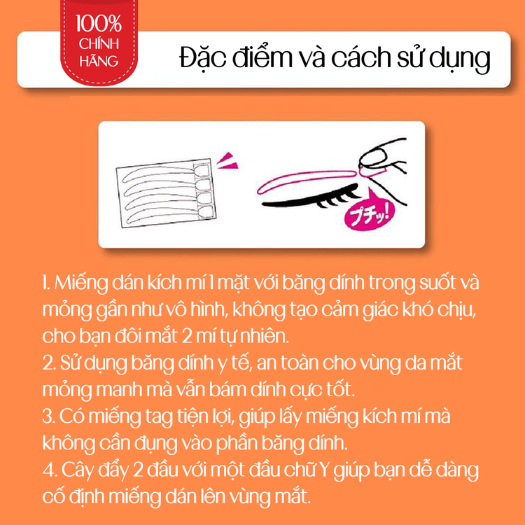 No. 2 - Miếng Dán Kích Mí Eye Talk Technical - 4