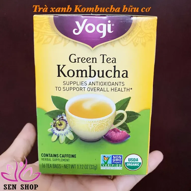 No. 2 - Trà Xanh Kombucha Hữu Cơ Yogi - 2