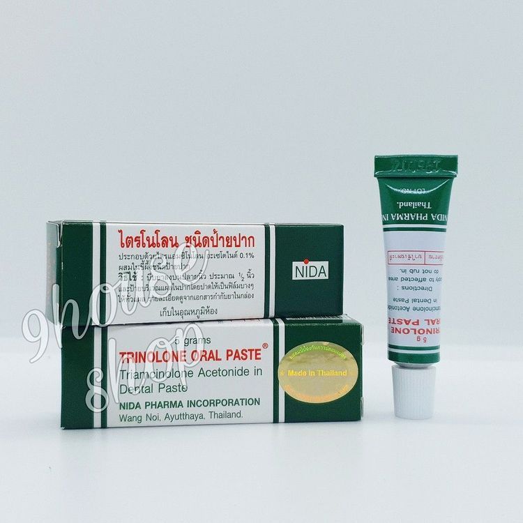 No. 8 - Thuốc Bôi Nhiệt Miệng Trinolone Oral Paste - 2