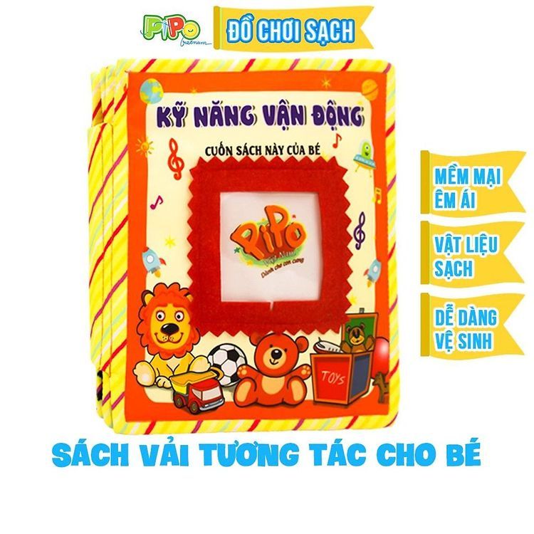 No. 3 - Sách Vải Tương Tác Pipovietnam - 3