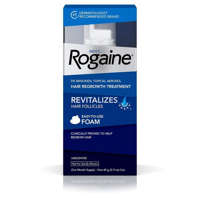 No. 4 - Men's Rogaine 5% Minoxidil Unscented Foam - 2