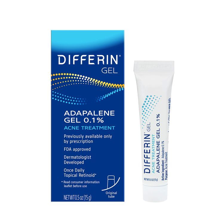 No. 4 - Differin® Gel Adapalene Gel 0.1% Acne Treatment - 1