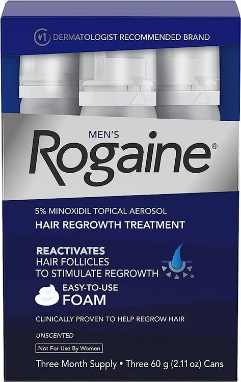 No. 4 - Men's Rogaine 5% Minoxidil Unscented Foam - 5