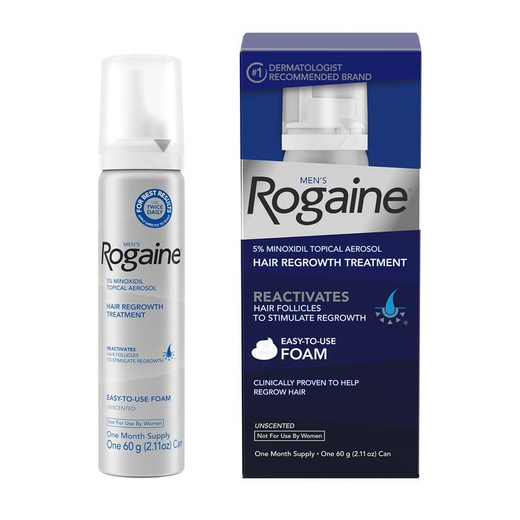 No. 4 - Men's Rogaine 5% Minoxidil Unscented Foam - 3