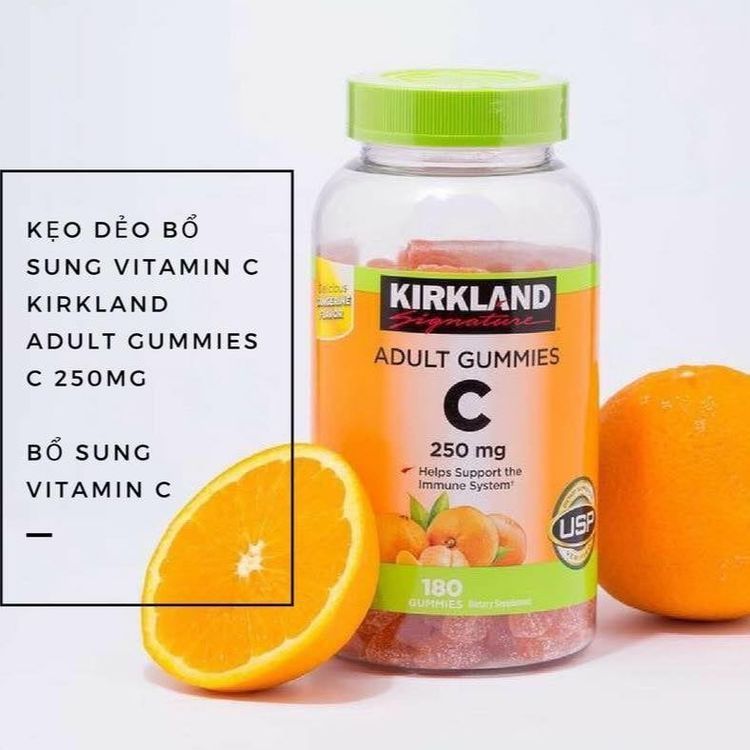 No. 8 - Kẹo Dẻo Vitamin C 250mg Kirkland Signature - 4