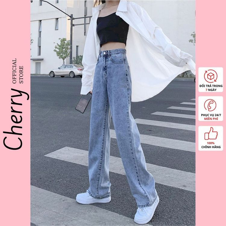 No. 7 - Quần Jeans Ống Rộng T008 - 1