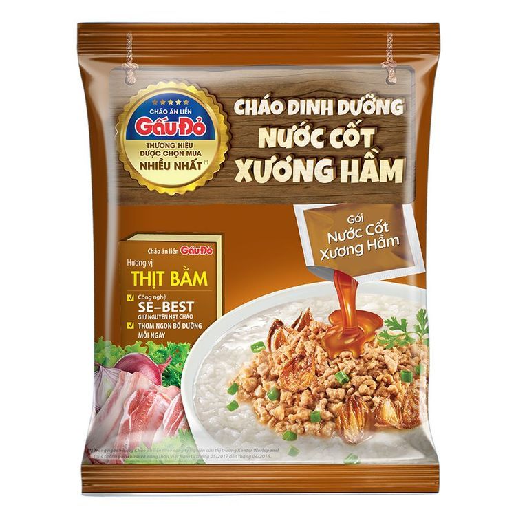 No. 8 - Cháo Thịt Bằm Gấu Đỏ - 4