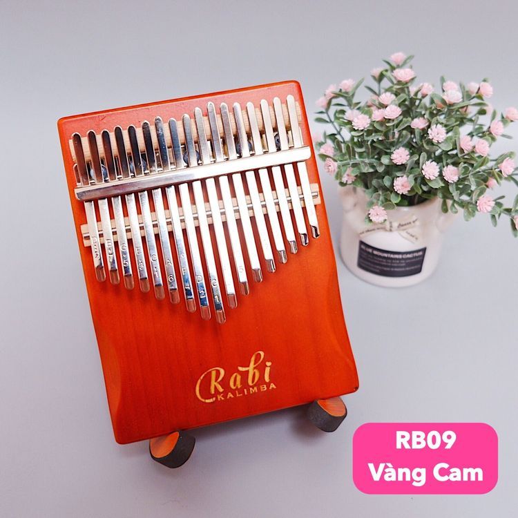 No. 6 - Đàn Kalimba Gỗ Nguyên Khối Rabi - 1