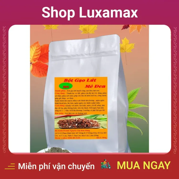 No. 2 - Bột Gạo Lứt Mè Đen Tadafoods - 2