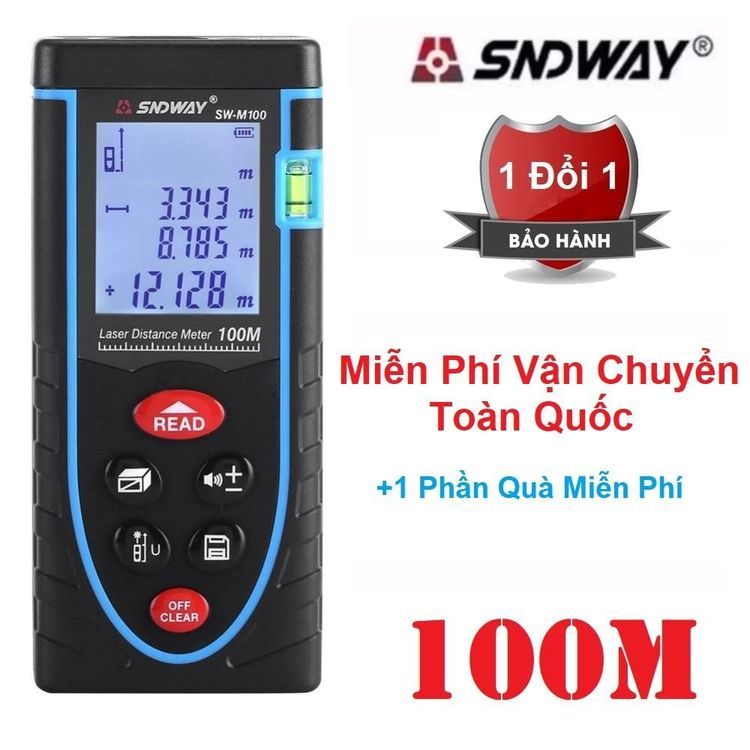 No. 3 - Thước Đo Laser SNDWAY SW-M100 - 4