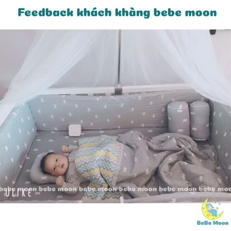 No. 2 - Quây Cũi Cho Bé Nhiều Màu Sắc Bebe Moon - 5