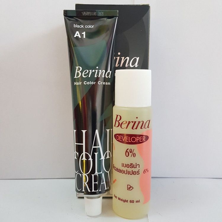 No. 7 - Thuốc Nhuộm Tóc Berina Hair Colour Cream A1 - 1