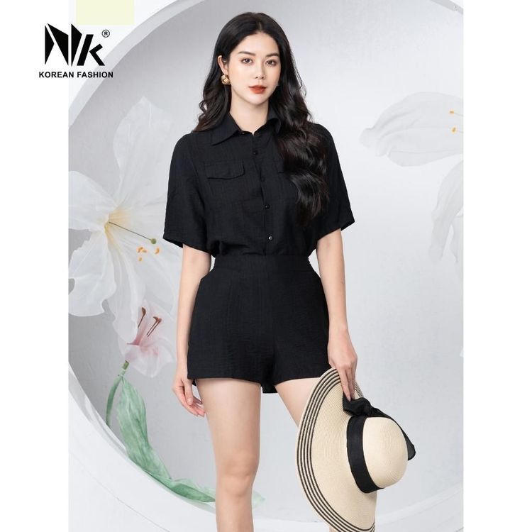 No. 6 - Jumpsuit Đũi Cá Tính NK Fashion - 3