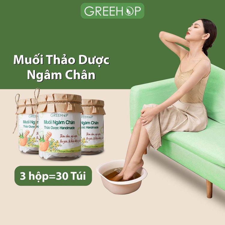 No. 2 - Muối Ngâm Chân Thảo Dược GREEHOP - 2