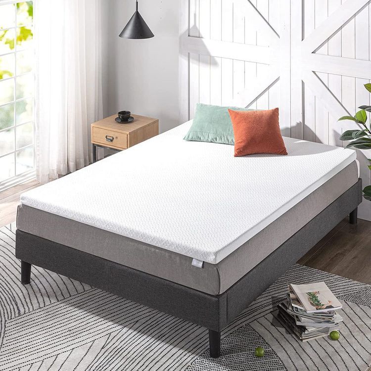 No. 3 - Topper Zinus Memory Foam Siêu Mát Bọc Vải Giảm Nhiệt - 3