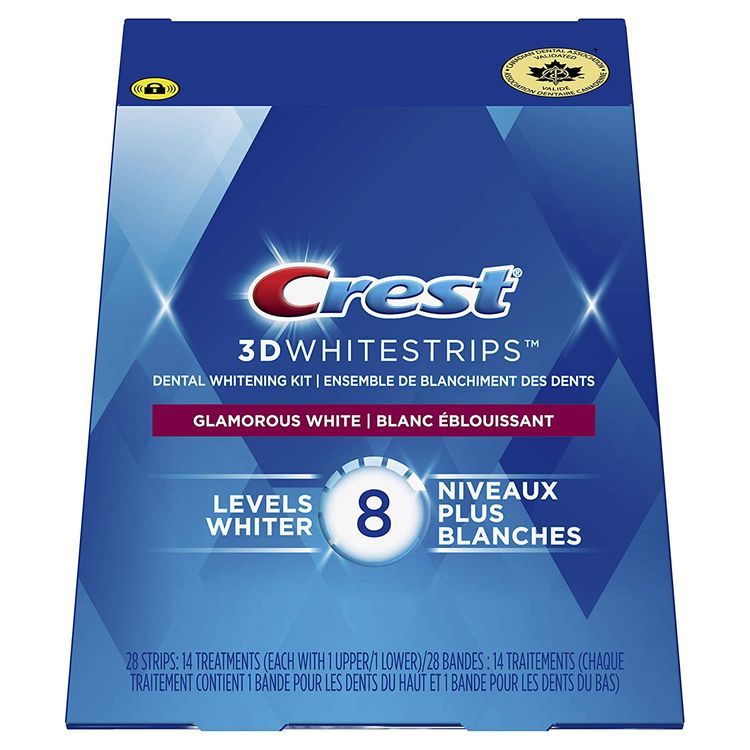 No. 1 - Miếng Dán Trắng Răng Crest 3D White Whitestrips Glamorous White - 2