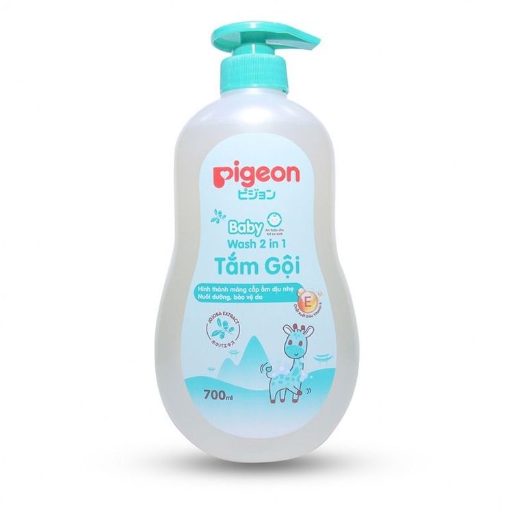 No. 7 - Sữa Tắm Gội Pigeon Baby Wash 2 in 1 - 4