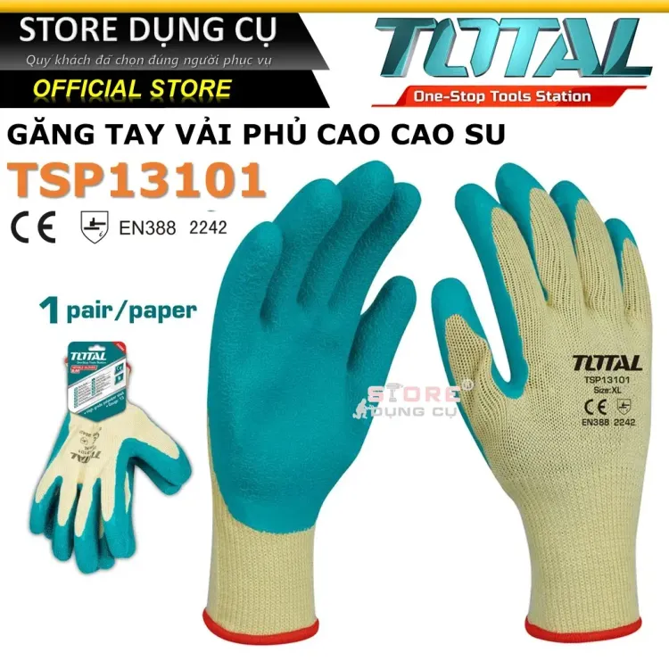 No. 1 - Găng Tay Bảo Hộ Cao Su TSP13101 - 2