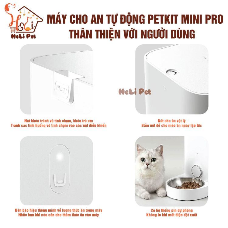 No. 3 - Máy Cho Chó Mèo Ăn Tự Động Fresh Element Mini - 6