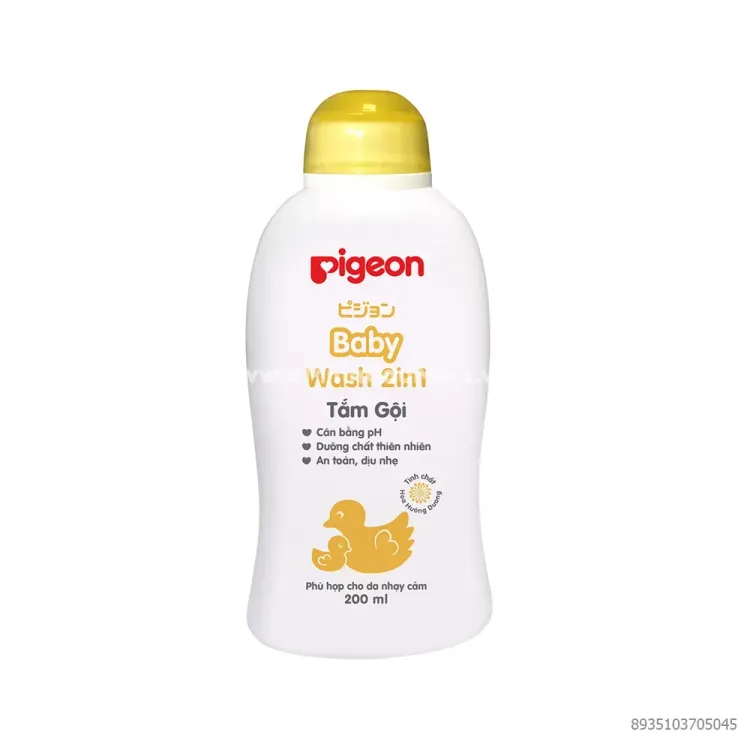 No. 7 - Sữa Tắm Gội Pigeon Baby Wash 2 in 1 - 6