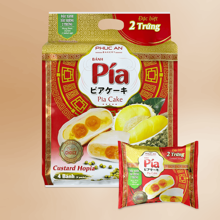 No. 3 - Bánh Pía 2 Trứng Đậu Xanh Sầu Riêng - 5