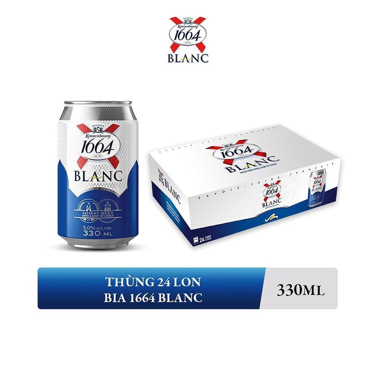 No. 1 - Bia Kronenbourg 1664 Blanc - 3