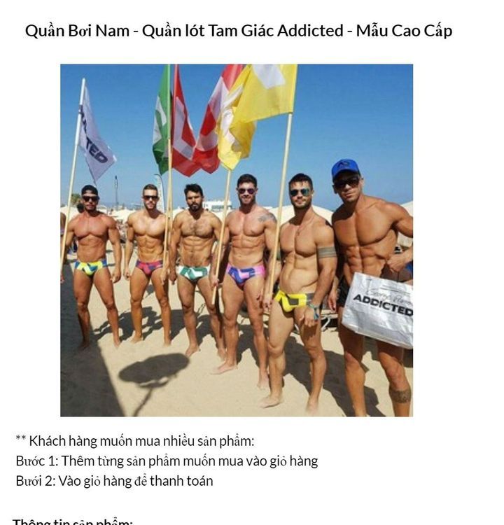 No. 7 - Quần Bơi Tam Giác Brief Addicted - 2