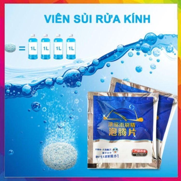 No. 7 - Viên Sủi Rửa Kính Ô Tô Baseus - 5