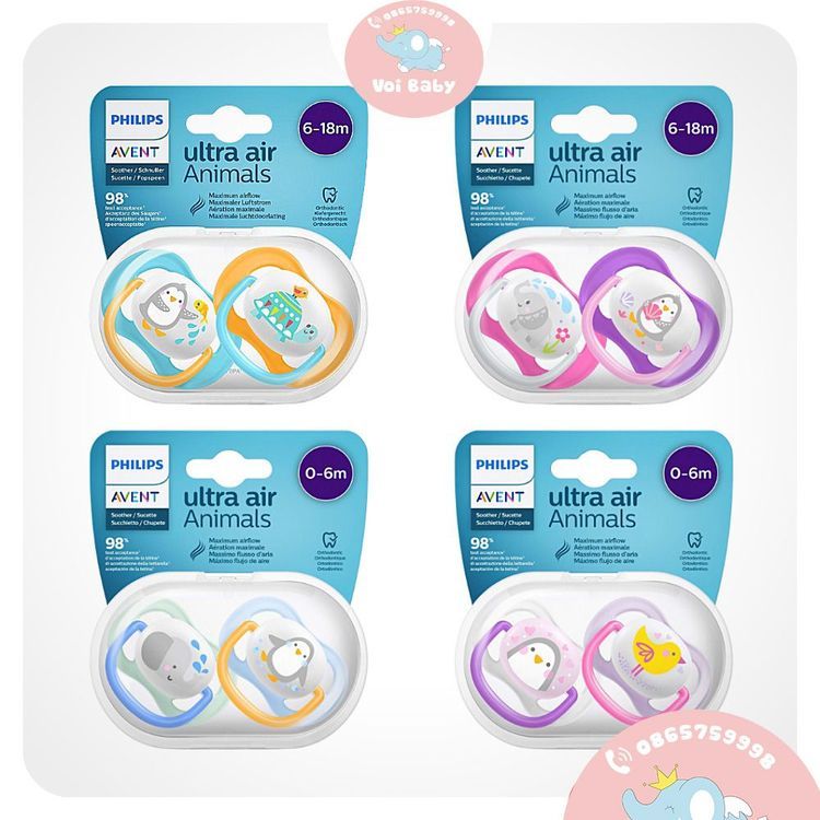 No. 1 - Ti Giả Avent Ultra Soft / Ultra Air - 2