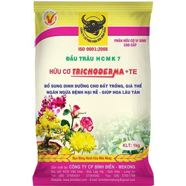 No. 6 - Phân Bón Hữu Cơ Trichoderma + TE Đầu Trâu HCMK7 - 2