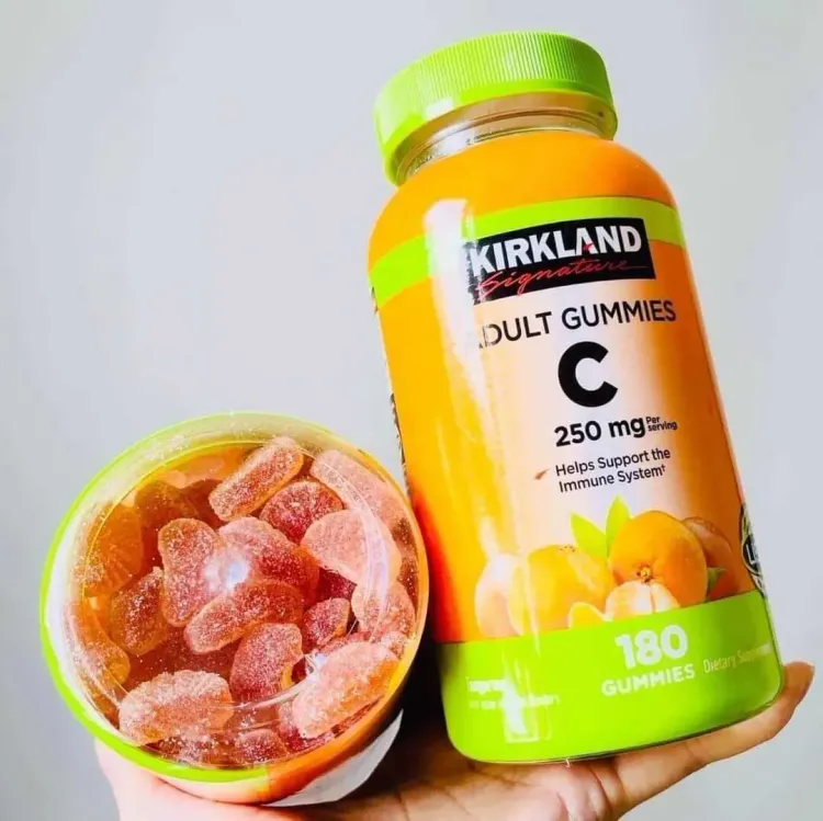 No. 8 - Kẹo Dẻo Vitamin C 250mg Kirkland Signature - 3