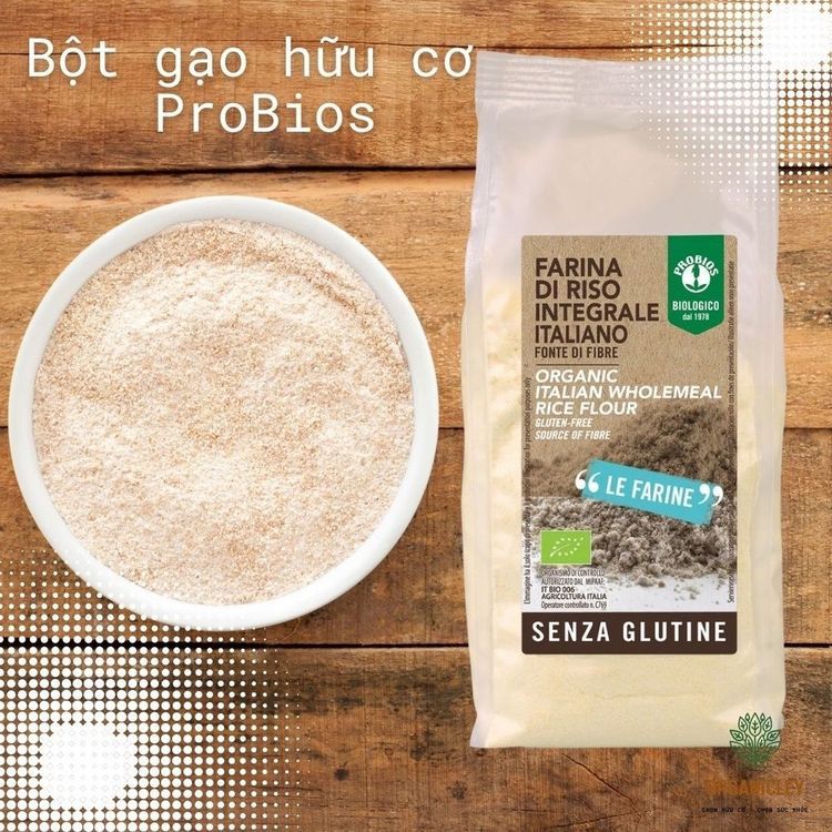 No. 4 - Bột Gạo Nguyên Cám Hữu Cơ Probios - 2