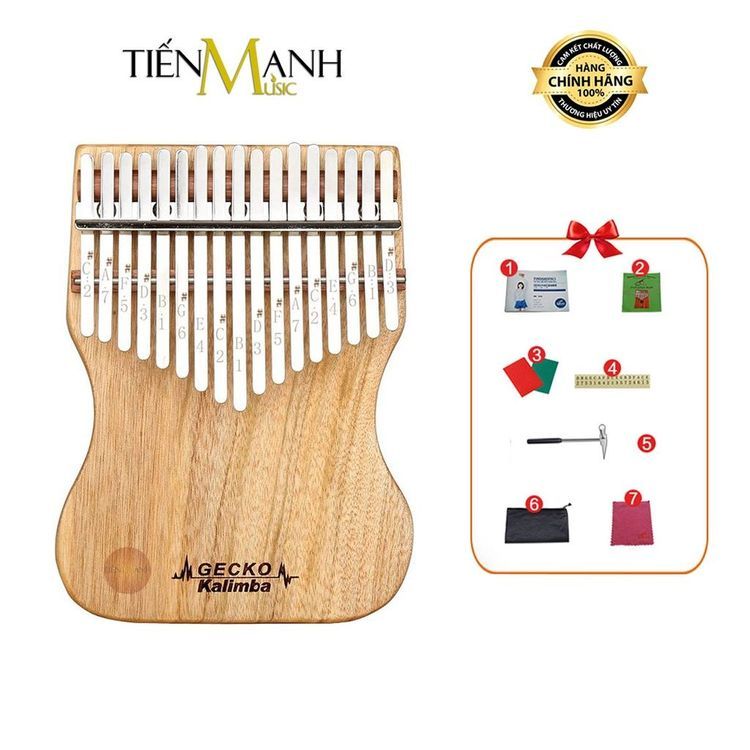 No. 4 - Đàn Kalimba Gecko 17 PhímK17CAP - 3