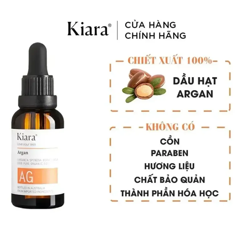 No. 2 - Dầu dưỡng Kiara Argan Oil 30ml - 4