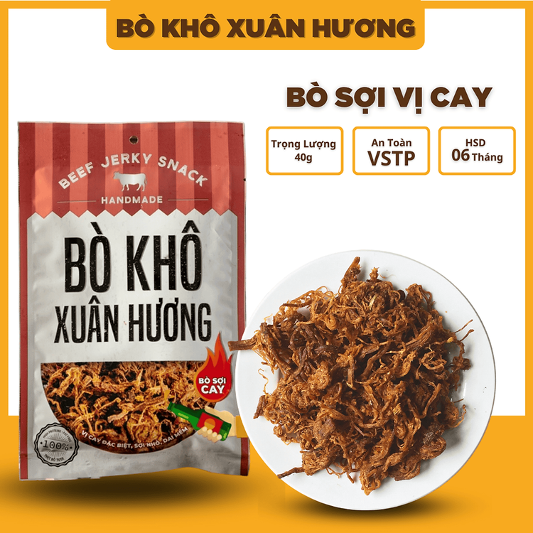 No. 5 - Khô Bò Cay Xuân Hương - 4