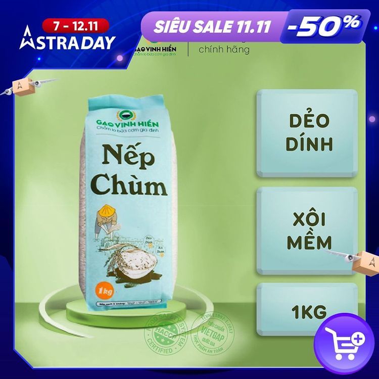 No. 8 - Gạo Nếp Chùm Vinh Hiển - 5