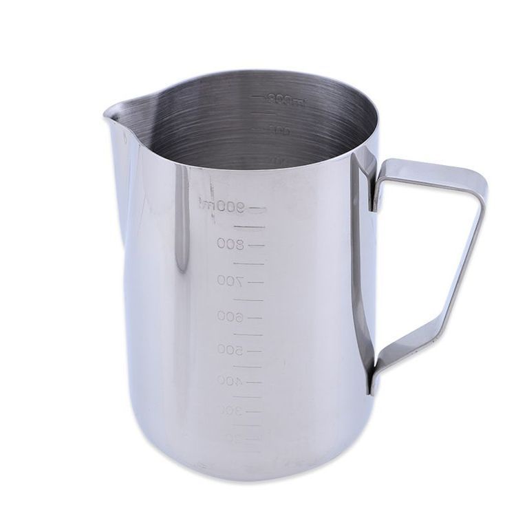 No. 6 - Cốc Đong Đánh Sữa Inox Chia Vạch - 1