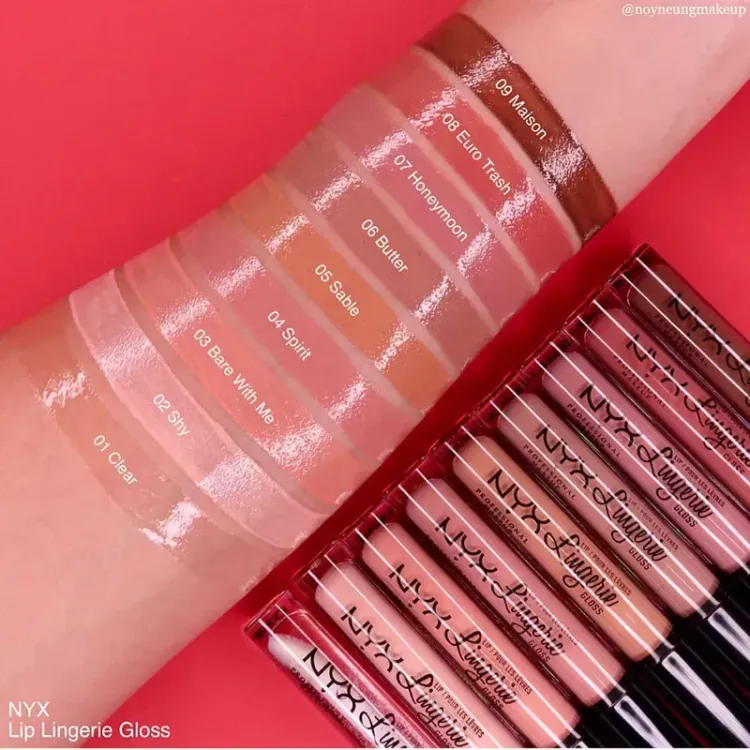 No. 7 - NYX  Son Bóng Lip Lingerie  - 3