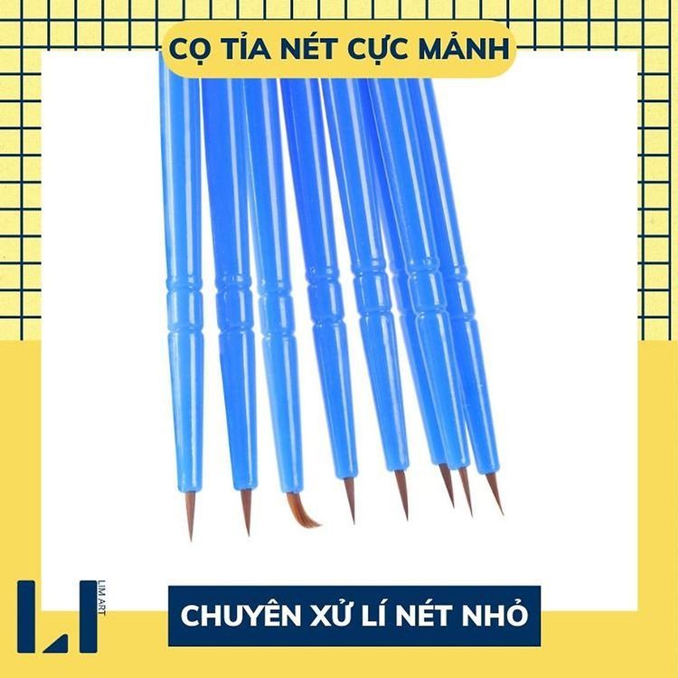 No. 6 - Cọ Vẽ Chuyên Dụng Nét Nhọn Mảnh - 5