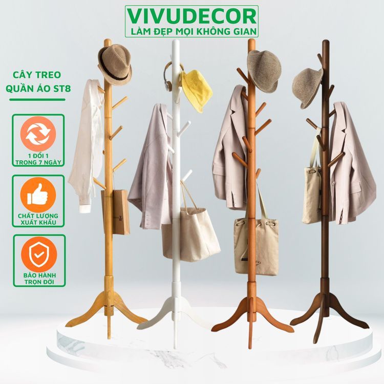 No. 8 - Cây Treo Quần Áo Vivudecor - 4