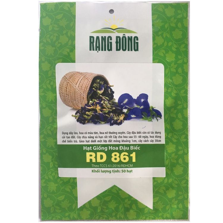 No. 4 - Hạt Giống Hoa Đậu Biếc Rạng Đông RD 861 - 2